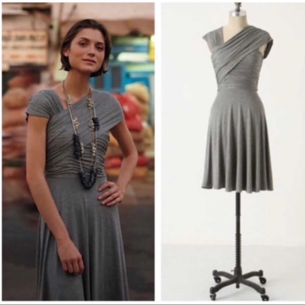 Plenty by Tracy Reese Ruched Jersey Drape Dress